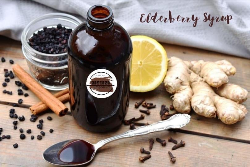 Very Elderberry Syrup